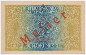 1/2 mkp 1916 generale - MUSTER - A 0000000