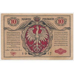 10 mkp 1916 Generał ...Biletów - seria jednokrotnie