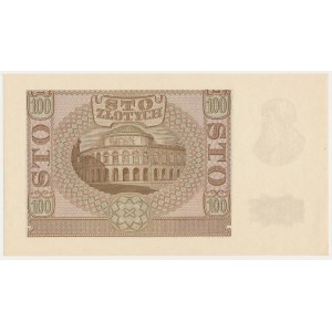 100 złotych 1940 - Ser.B - Falsyfikat ZWZ