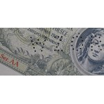 5 złotych 1941 - Ser. AA 0000000 - perforacja WZÓR