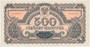 500 PLN 1944 ...dlží - Ax