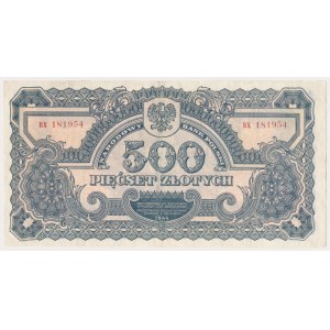 500 złotych 1944 ...owe - BX