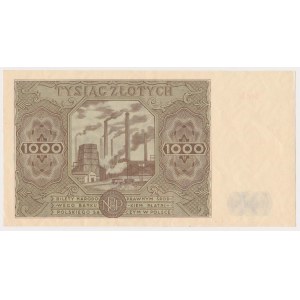 1.000 złotych 1947 - duża litera