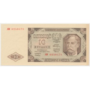 10 złotych 1948 - AW