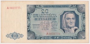 20 złotych 1948 - A