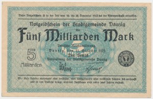 Gdansk, 5 billion mk 1923
