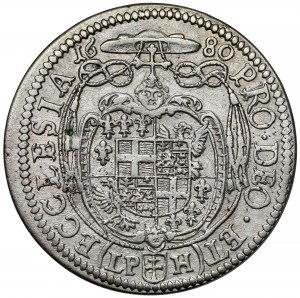 Silesia, Frederick of Hesse, 15 krajcars 1680 LPH, Nysa - RARE