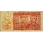 Londyn, 10 złotych 1939 - J - seria spoza puli archiwalnej