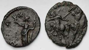 Impero Romano, Antoniniano e Follis - set (2 pezzi)