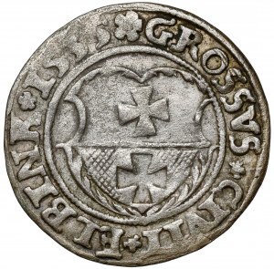 Žigmund I. Starý, groš Elbląg 1535