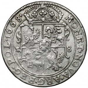 John II Casimir, Ort Bydgoszcz 1668 TLB - CASIMR