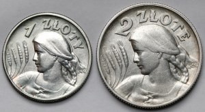 Donna e orecchie 1-2 oro 1925 - set (2pz)