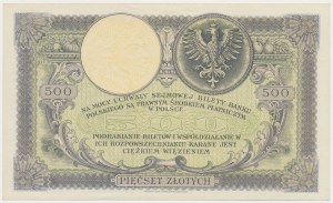 500 zloty 1919 - numeratore basso