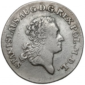 Poniatowski, Złotówka 1775 EB - rzadki