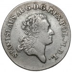 Poniatowski, Złotówka 1775 EB - bardzo rzadki rok