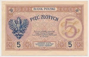 5 złotych 1919 - S.43.B. - PIĘKNA