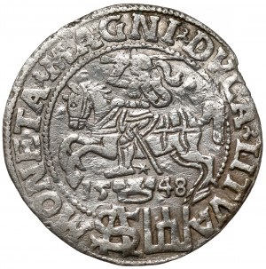 Žigmund II August, Grosz na stopa polską 1548, Vilnius