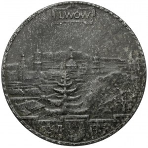 Medal, Lwów - na pamiątkę oswobodzenia Lwowa 1915