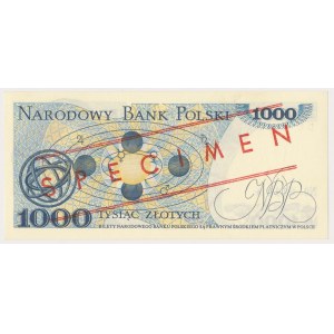 1.000 zł 1982 - WZÓR - DC 0000000 - No.0110