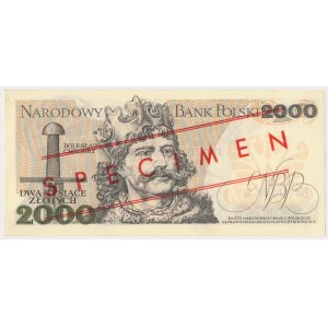 2.000 zł 1977 - WZÓR - A 0000000 - No.0526