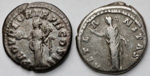 Cesarstwo Rzymskie, Lucjusz Werus i Faustyna - zestaw (2szt)