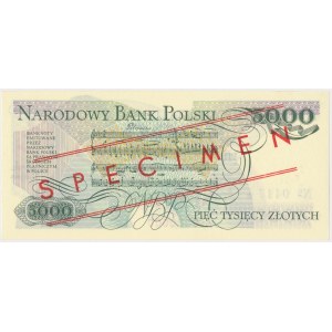 5.000 zł 1982 - WZÓR - A 0000000 - No.0417