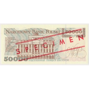 50.000 zł 1993 - WZÓR - A 0000000 - No.0132