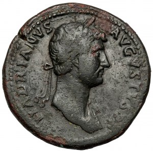 Hadrian (117-138 n.e.) Sesterc - Hilaritas