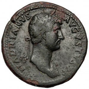 Hadrian (117-138 AD) Sesterc - Hilaritas