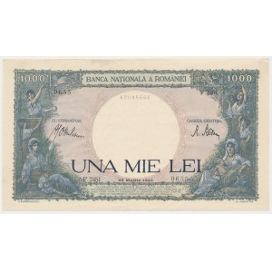 Romania, 1.000 Lei 1943