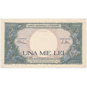 Romania, 1.000 Lei 1941