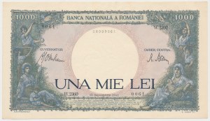 Rumunsko, 1 000 lei 1941