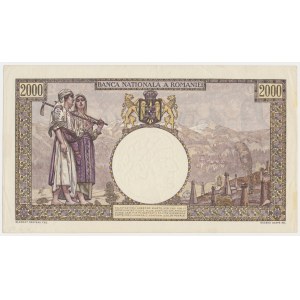 Romania, 2.000 Lei 1941
