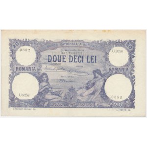 Romania, 20 Lei 1929