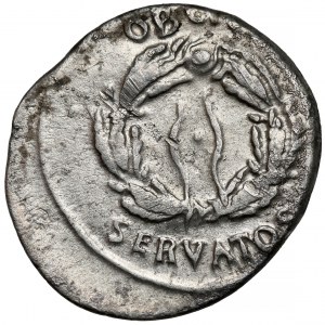 Octavian Augustus (27 BC-14 AD) Denarius, Colonia Patricia (?) - rare