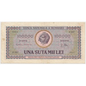 Rumunia, 100.000 Lei 1947