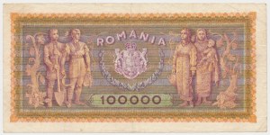 Rumunsko, 100 000 lei 1947