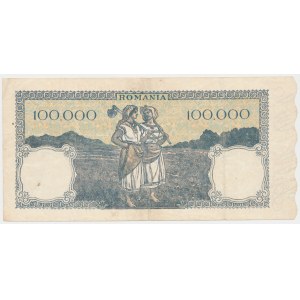 Rumunia, 100.000 Lei 1946