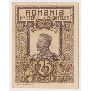 Rumunia, 25 Bani 1917