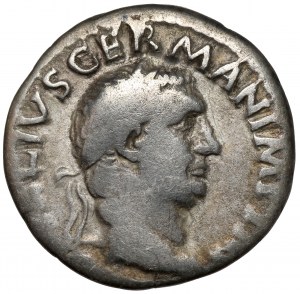 Vitellius (69 n. Chr.) Denarius - eine seltene Herrschaft