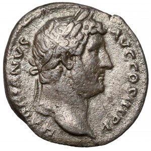 Hadrian (117-138 n.e.) Denar - rzadki