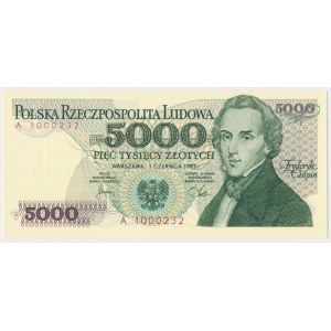 5.000 zł 1982 - A