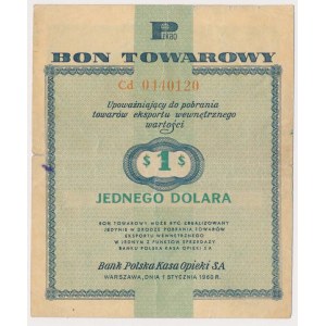 PEWEX 1 dolar 1960 - Cd