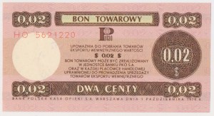PEWEX 2 cents 1979 - HO - large