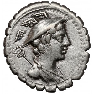 Republika, C. Mamilius Limetanus (82 p.n.e.) Denar serratus