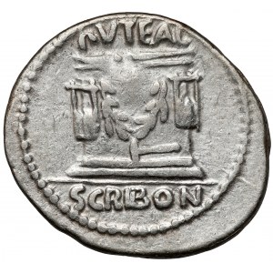 Republika, L. Scribonius Libo (62 p.n.e.) Denar