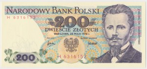 200 zloty 1976 - H