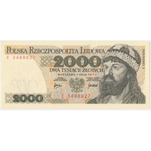2.000 zł 1977 - E