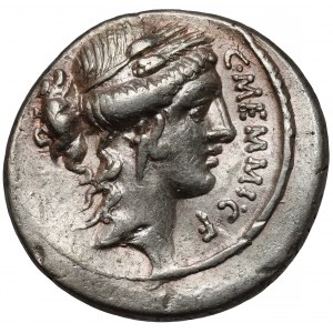 Republika, C. Memmius C.f (56 p.n.e.) Denar