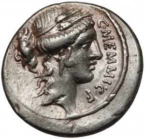 Republika, C. Memmius C.f (56 pred Kr.) Denár